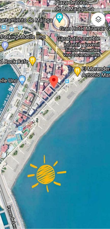 Apartamento Malaga Port Eksteriør billede
