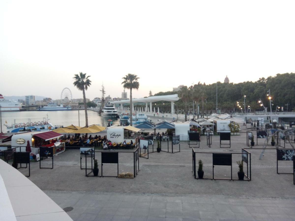 Apartamento Malaga Port Eksteriør billede