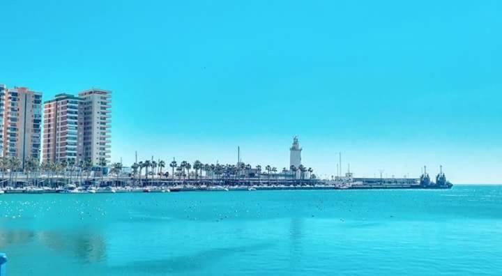 Apartamento Malaga Port Eksteriør billede